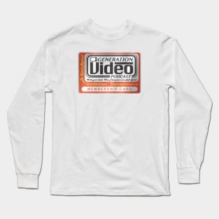 Generation Video Podcast Color Logo Long Sleeve T-Shirt